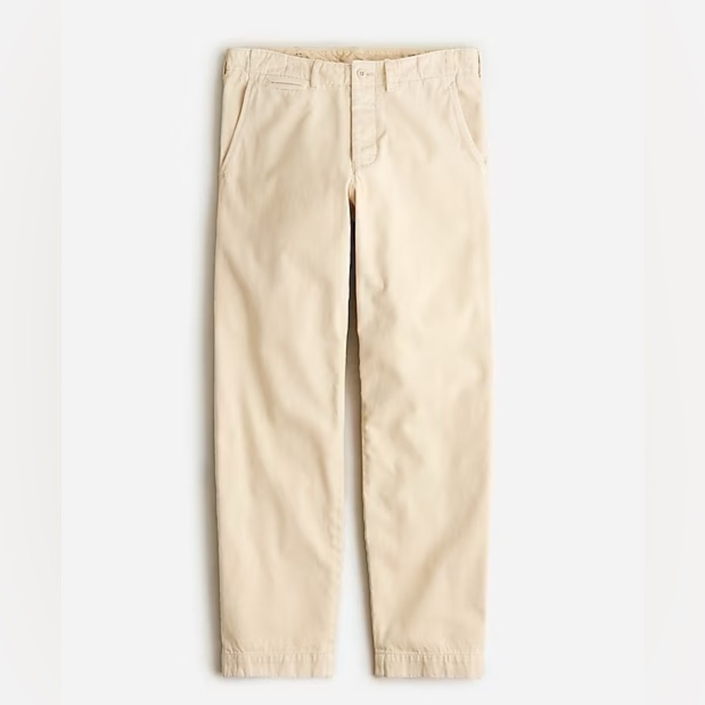 NWT Wallace Barnes selvedge officer chino pant